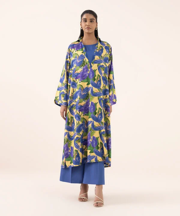 Printed Arabic Lawn Shirt